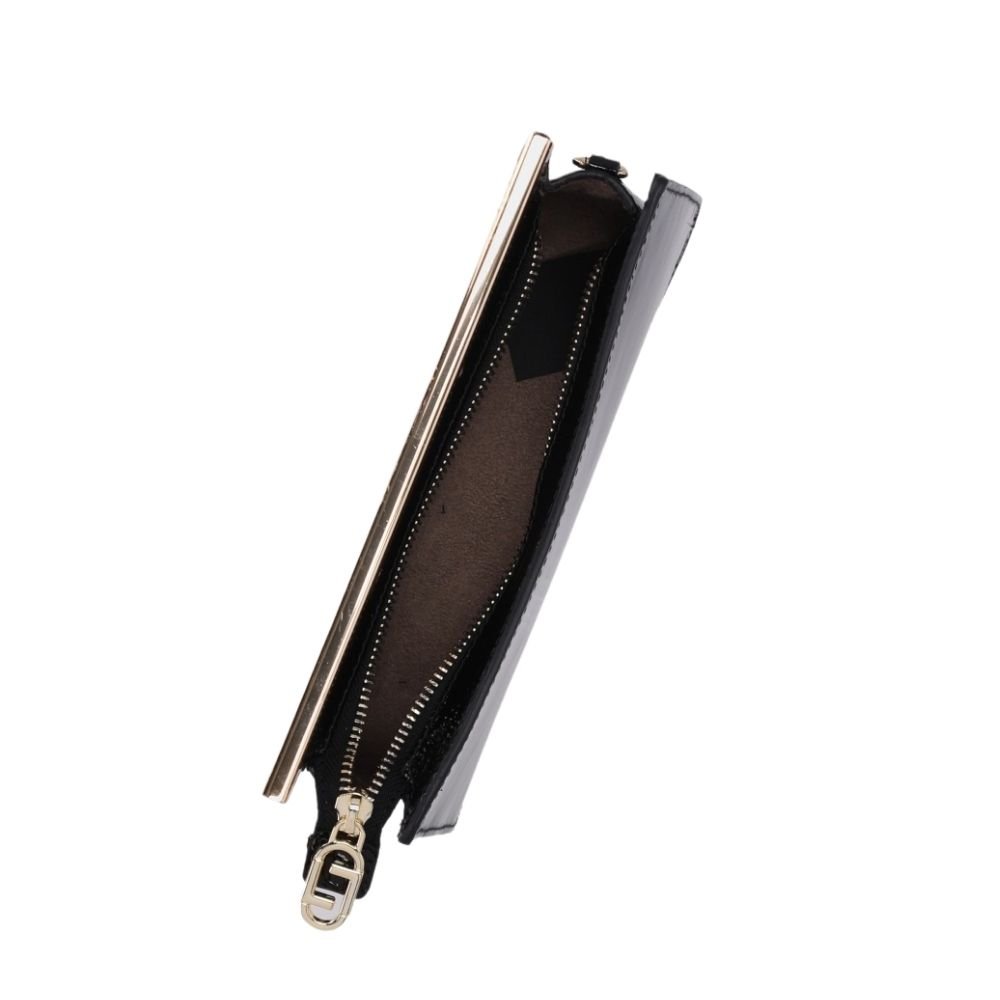 Bolsa Luz Da Lua Clutch Preto Preto 2