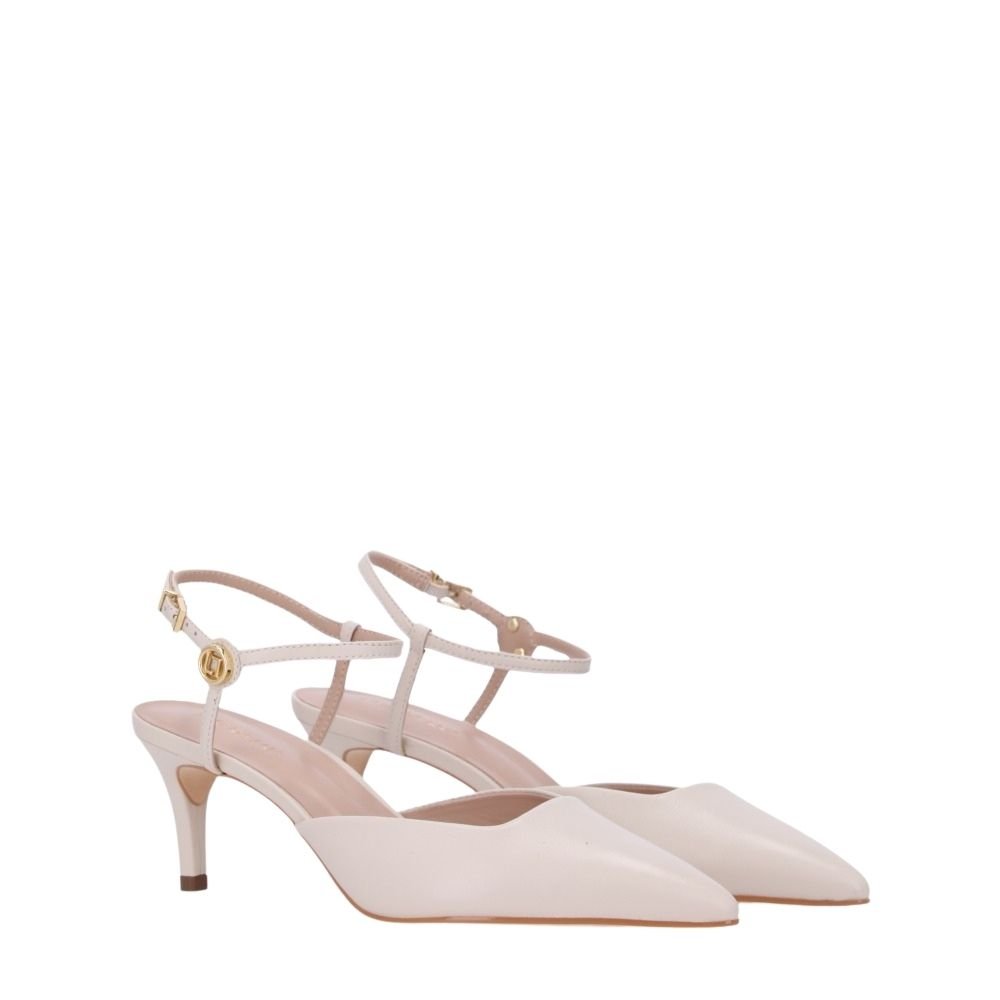Slingback Luz Da Lua Saara Branco Branco 3