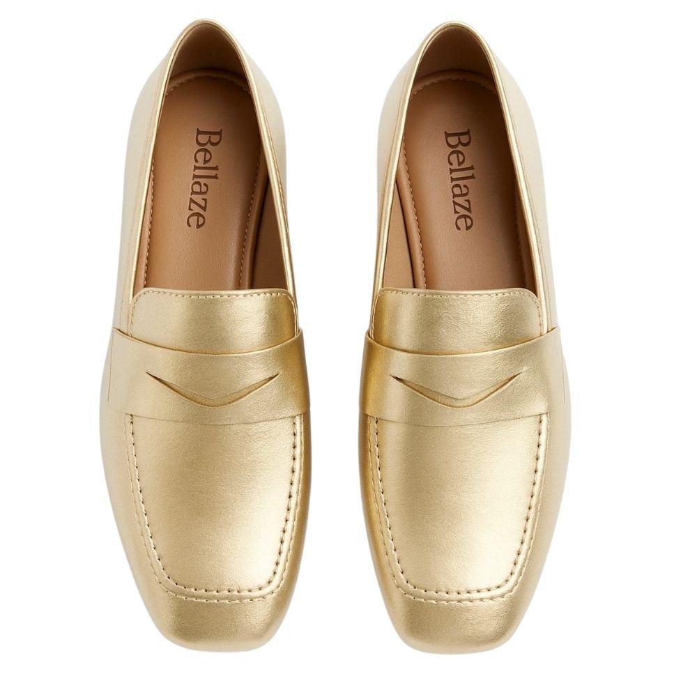 Mocassim Bellaze Dourado Dourado 3