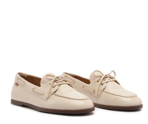 Mocassim Anacapri Laço Boho Branco Branco 3