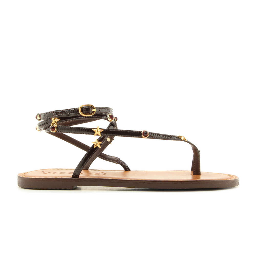 Sandália Vicenza  Marrom