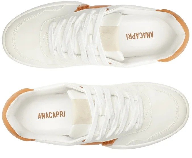Tênis Anacapri Ac1119 Branco Branco 2