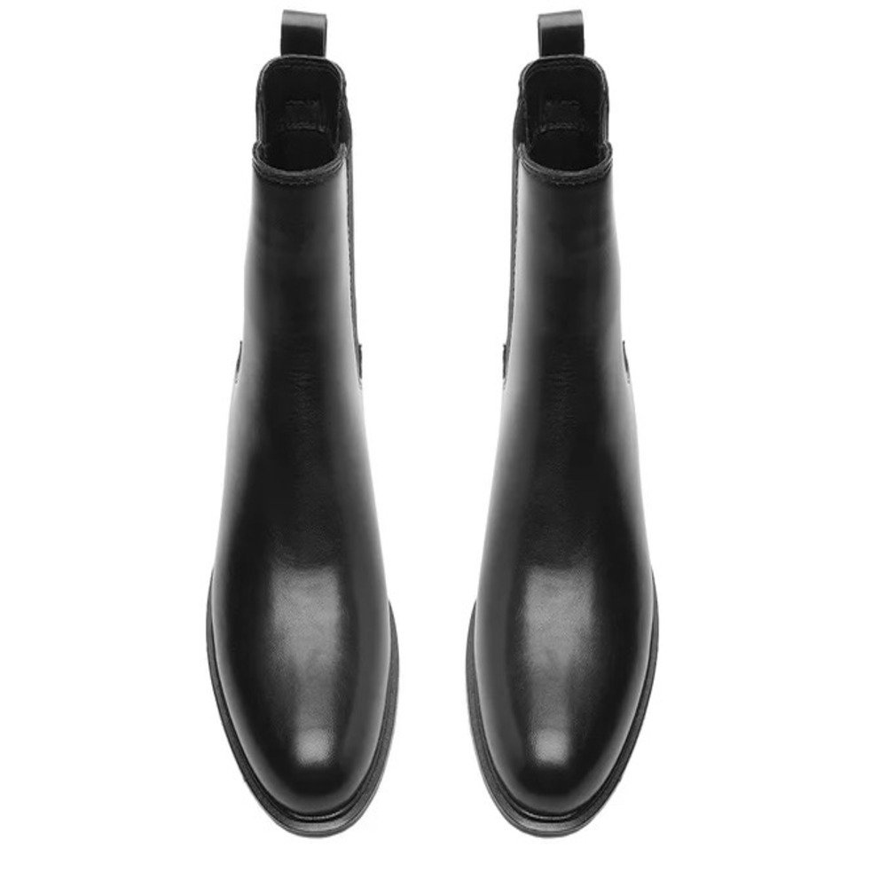 Bota Anacapri Cano Curto Chelsea Preto Preto 2