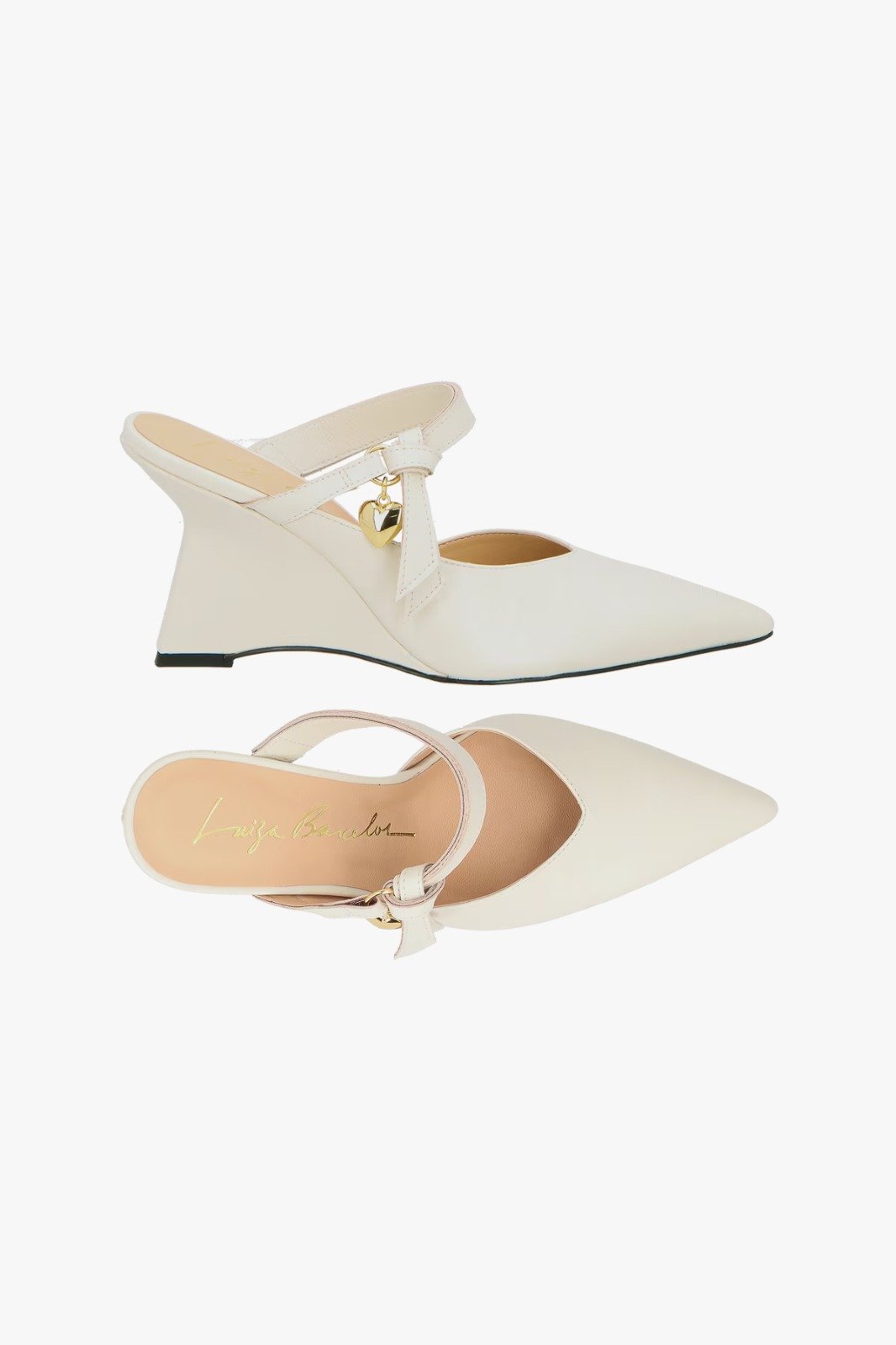 Scarpin Mule Luiza Barcelos Off White Branco 2