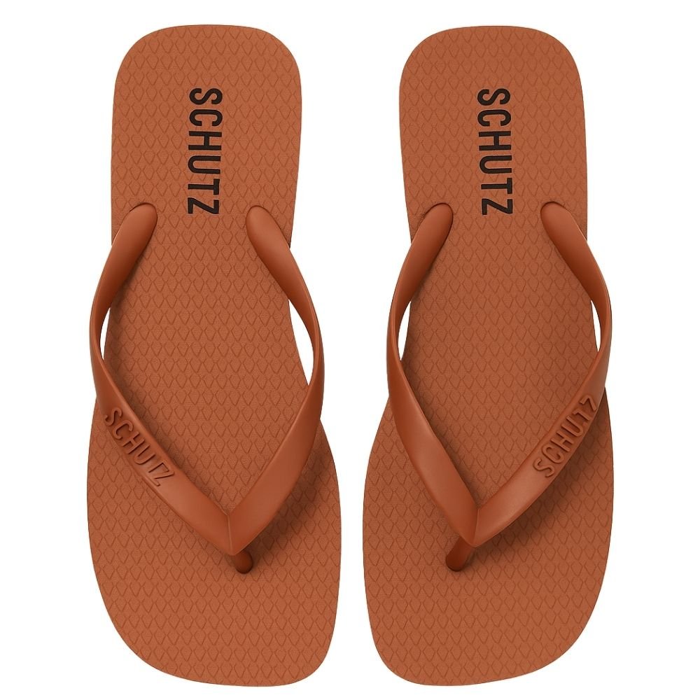 Chinelo Schutz Marrom
