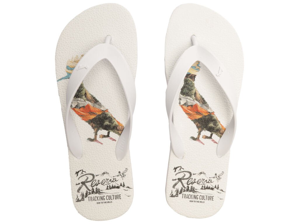 Chinelo Reserva Adulto Branco