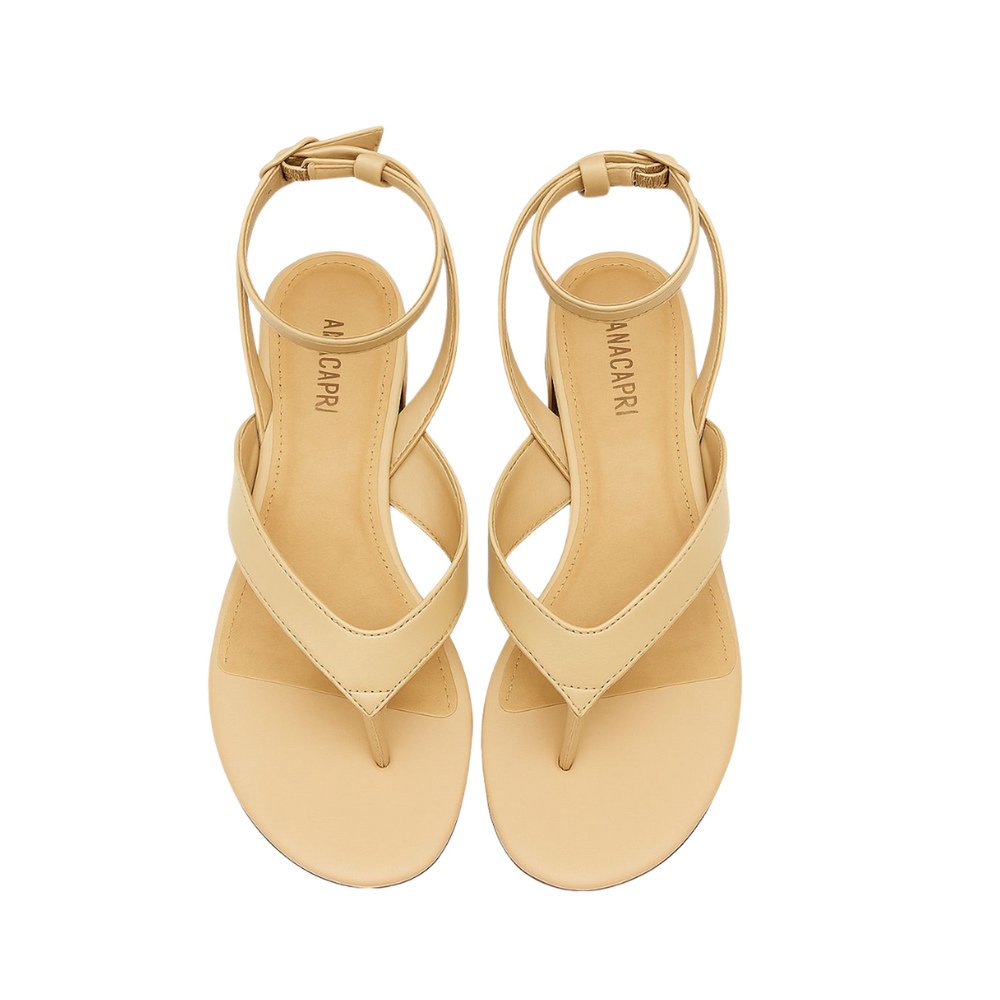 Sandália Anacapri  Bege Bege 2