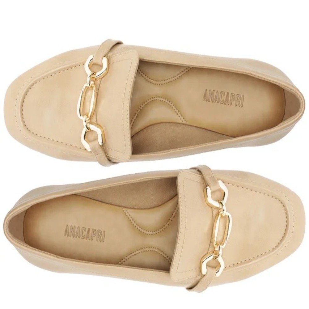 Mocassim Anacapri Bege Bege 2