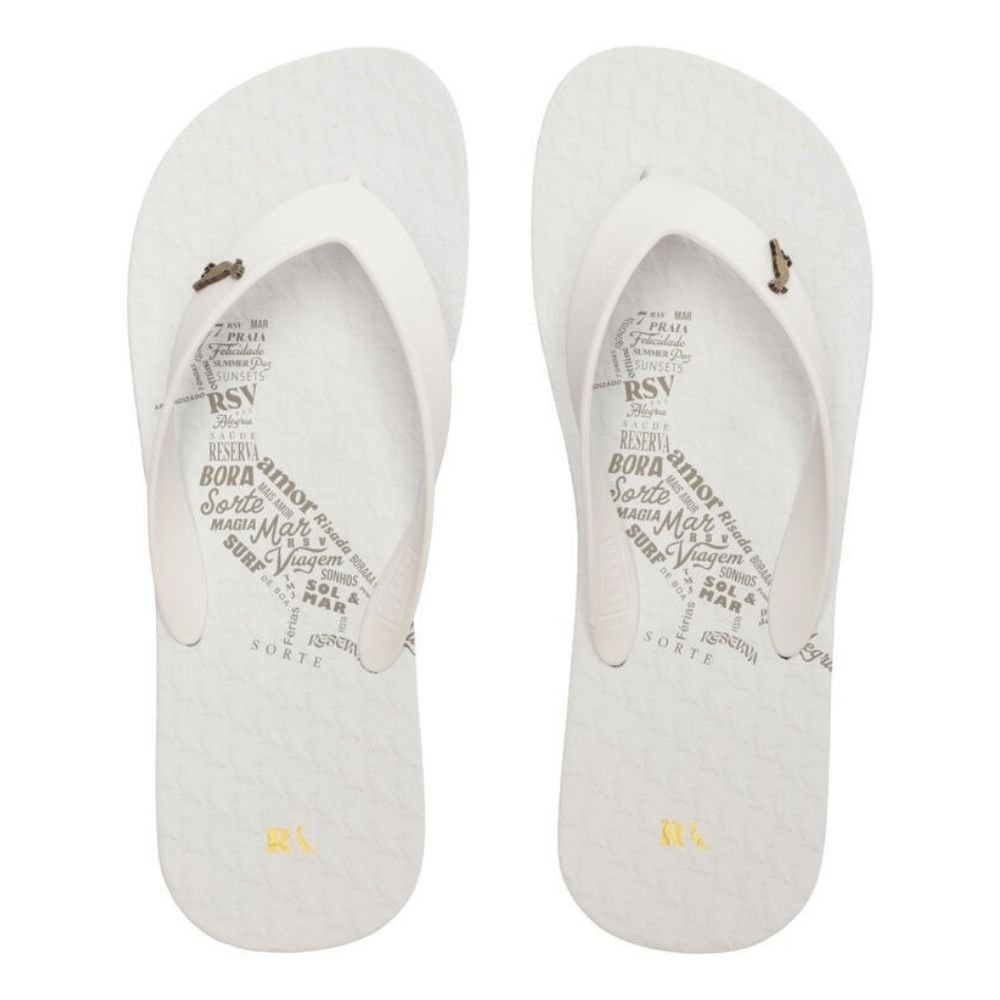 Chinelo Reserva Adulto Branco