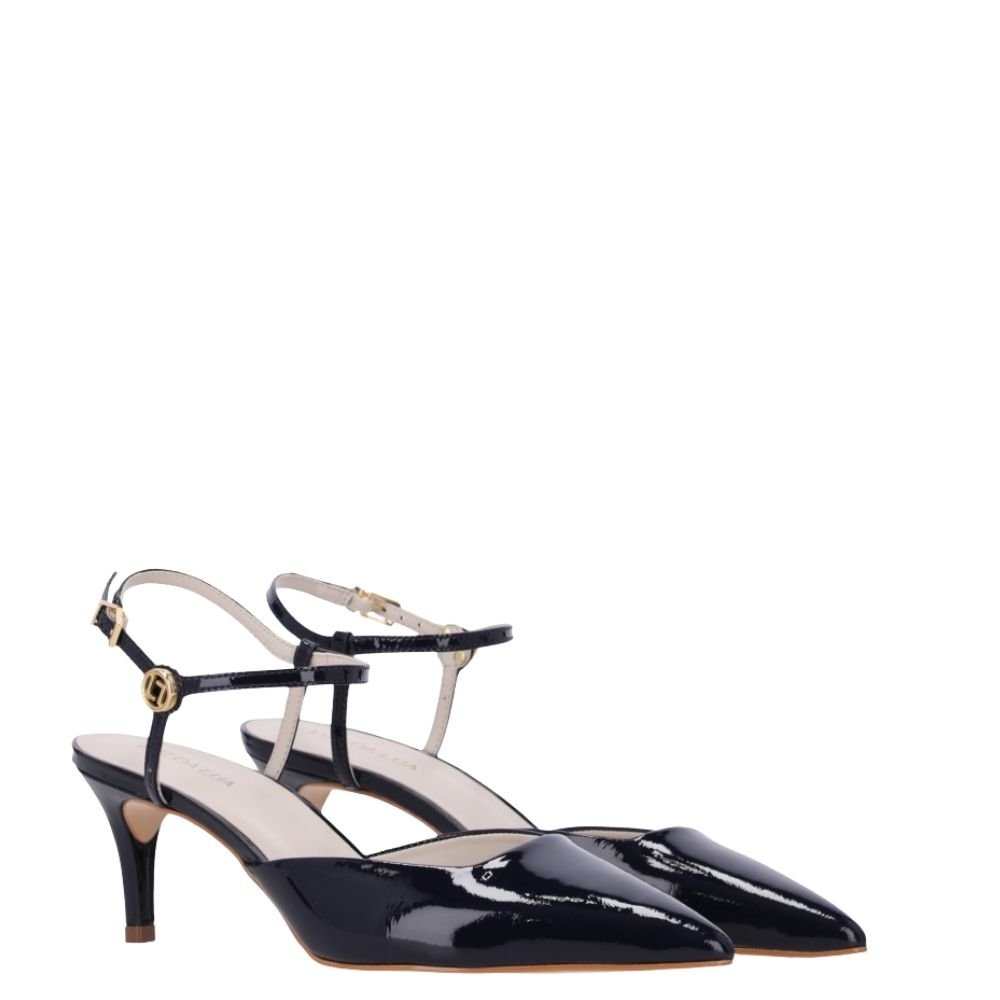 Scarpin Luz Da Lua  Azul Azul Marinho 2