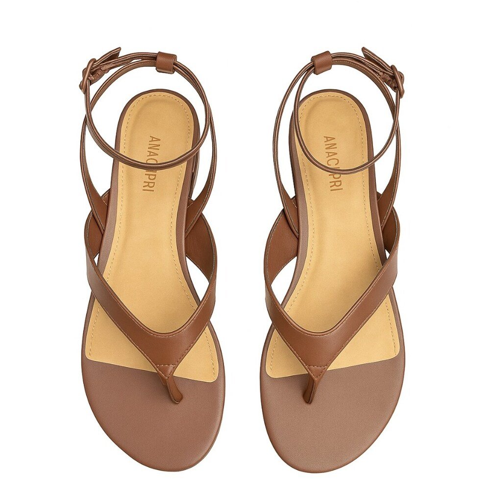 Sandália Anacapri  Marrom Marrom 2