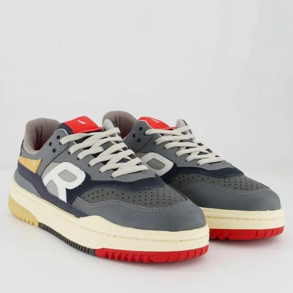 Tênis Reserva Adulto Grafite/Marine Cinza 2