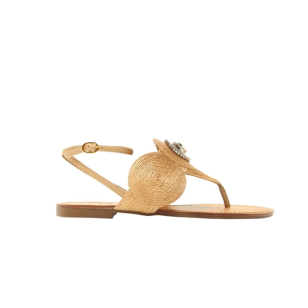 Sandália Rasteira Vicenza Marrom