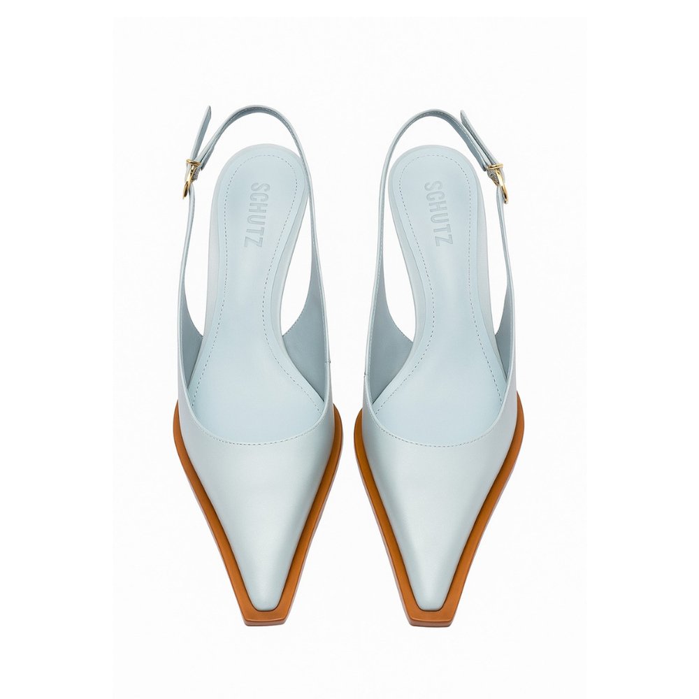 Scarpin Schutz Azul Azul 2