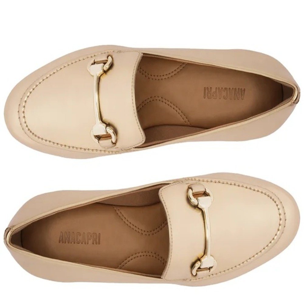 Mocassim Anacapri Bridão Essencial Dourado Dourado 2