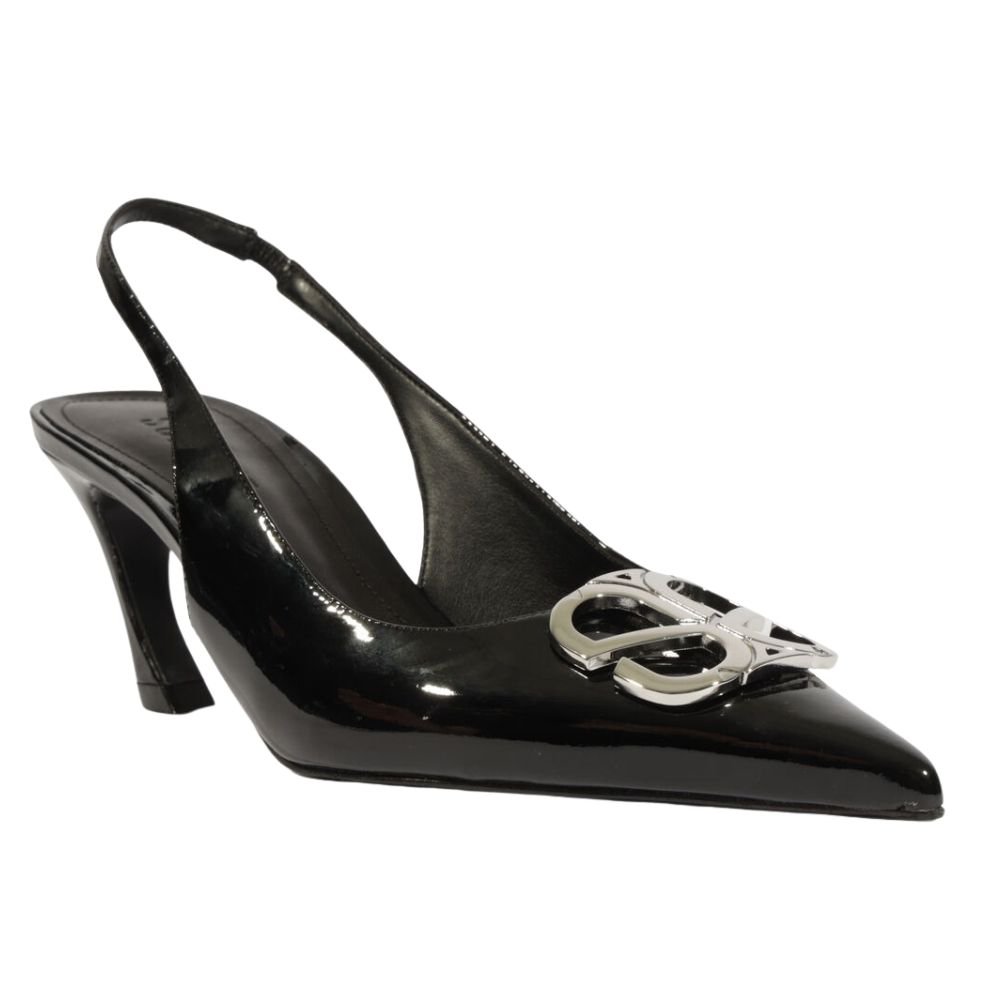 Slingback Schutz  Preto Preto 2