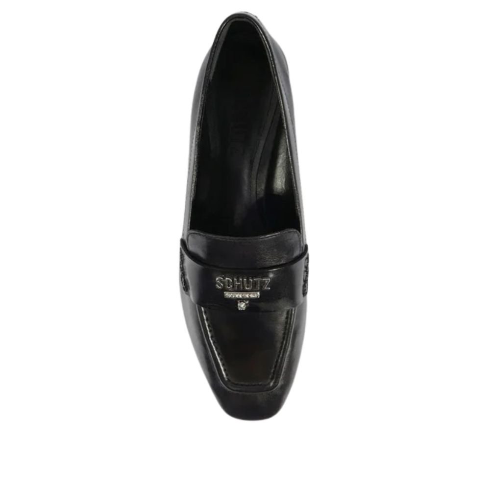 Mocassim Schutz Flat Shop Preto Preto 3
