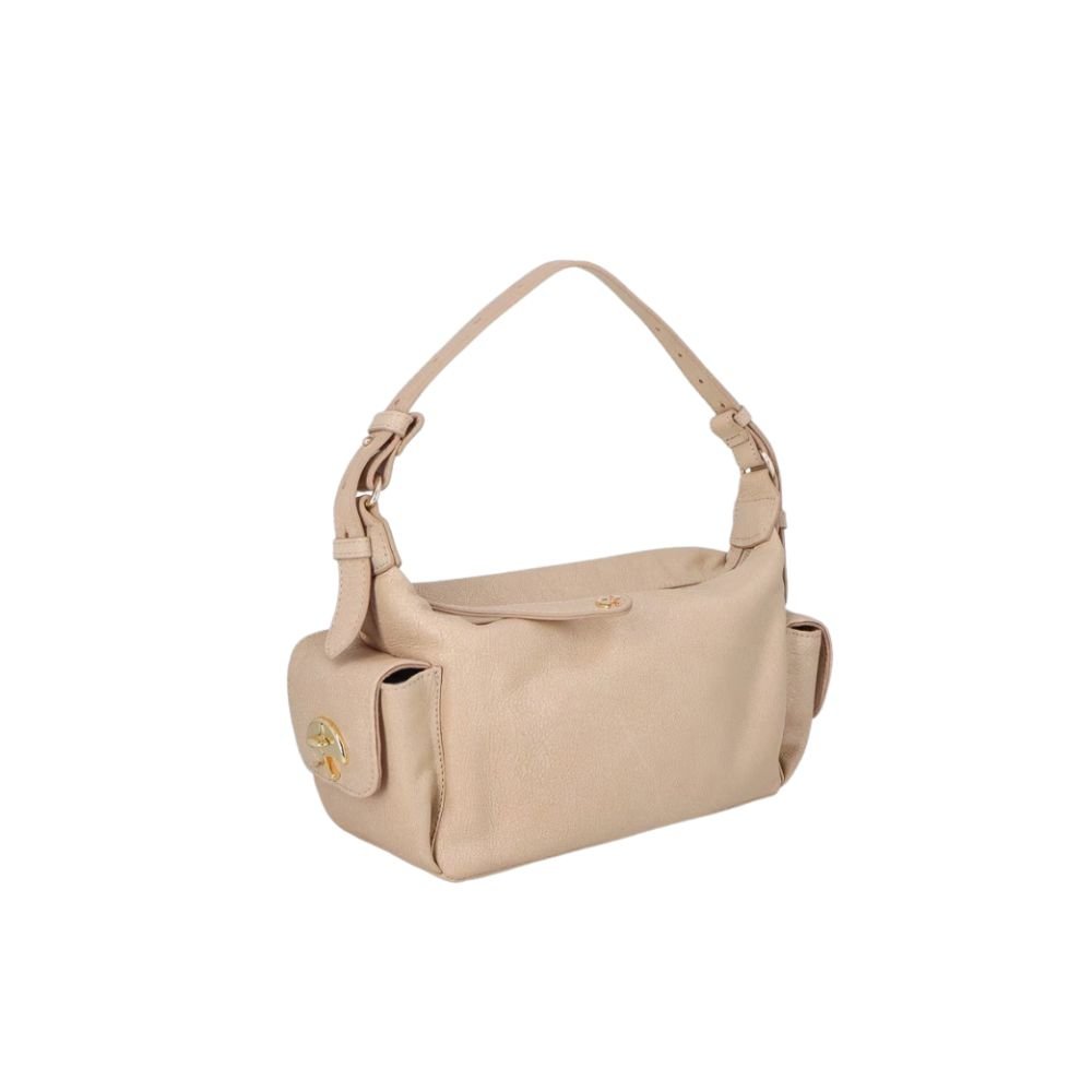 Bolsa Luiza Barcelos Pequena  Bege Bege 2