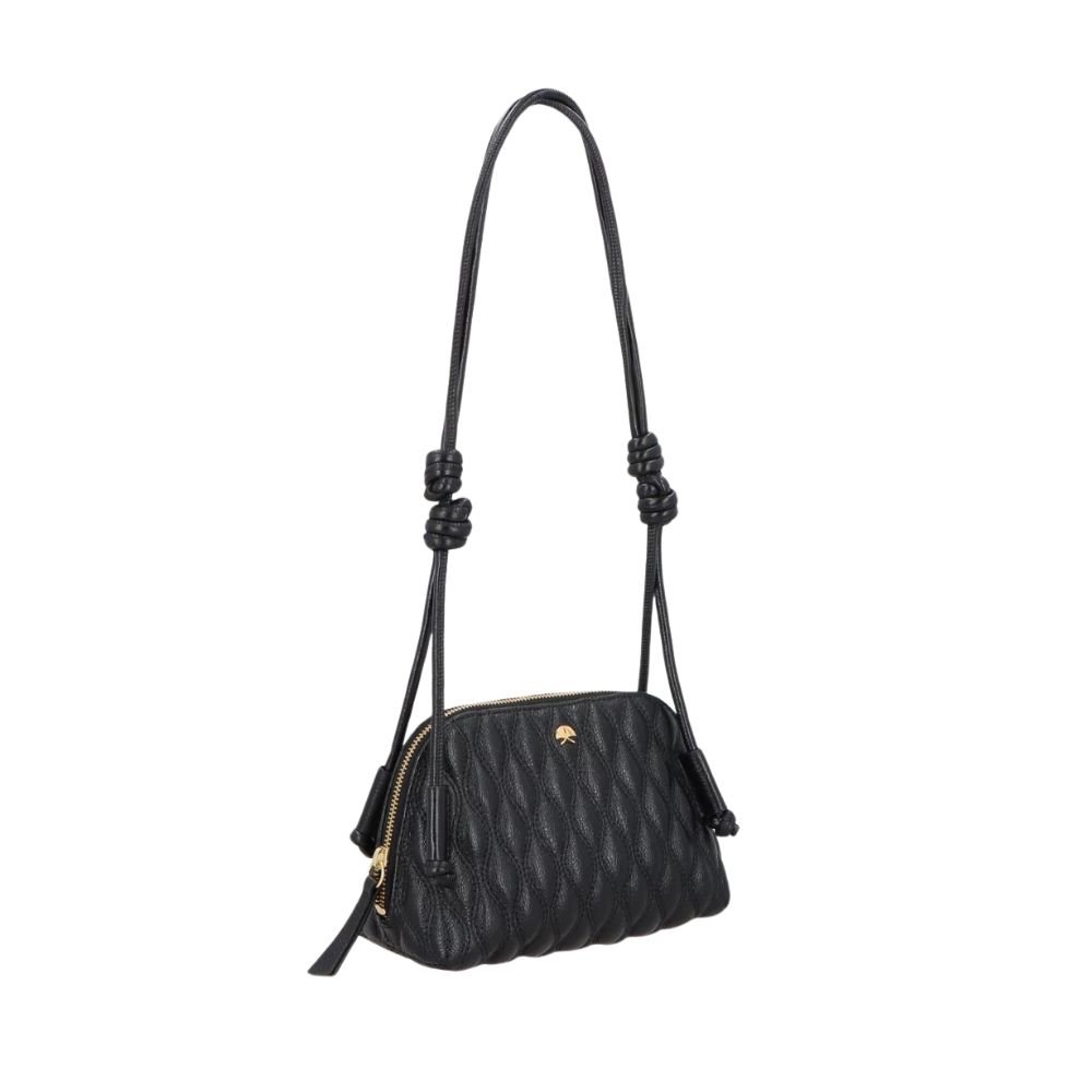 Bolsa Média Luiza Barcelos  Preto Preto 3