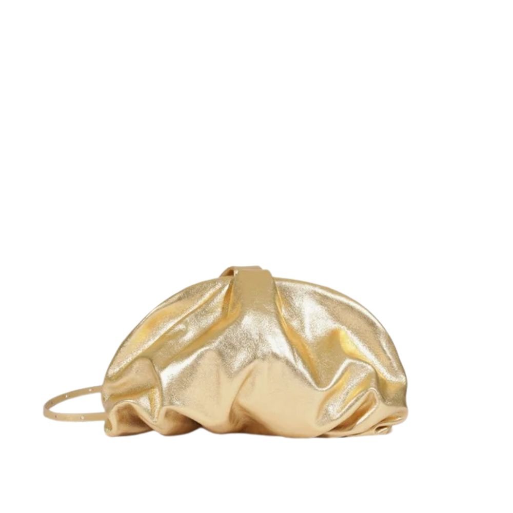 Bolsa Schutz Maxi Clutch  Dourado