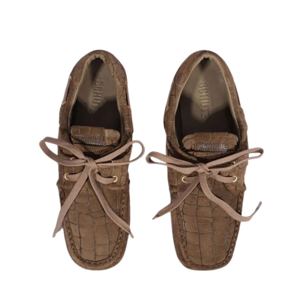 Mocassim Schutz Oxford Sam Marrom Marrom 2