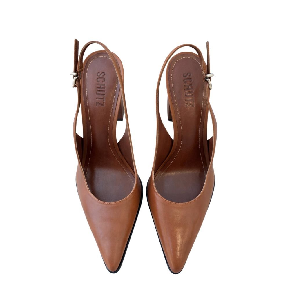 Scarpin Schutz Marrom Marrom 3