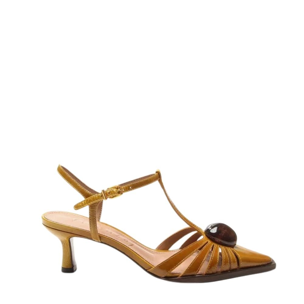 Slingback Vicenza Japão  Marrom