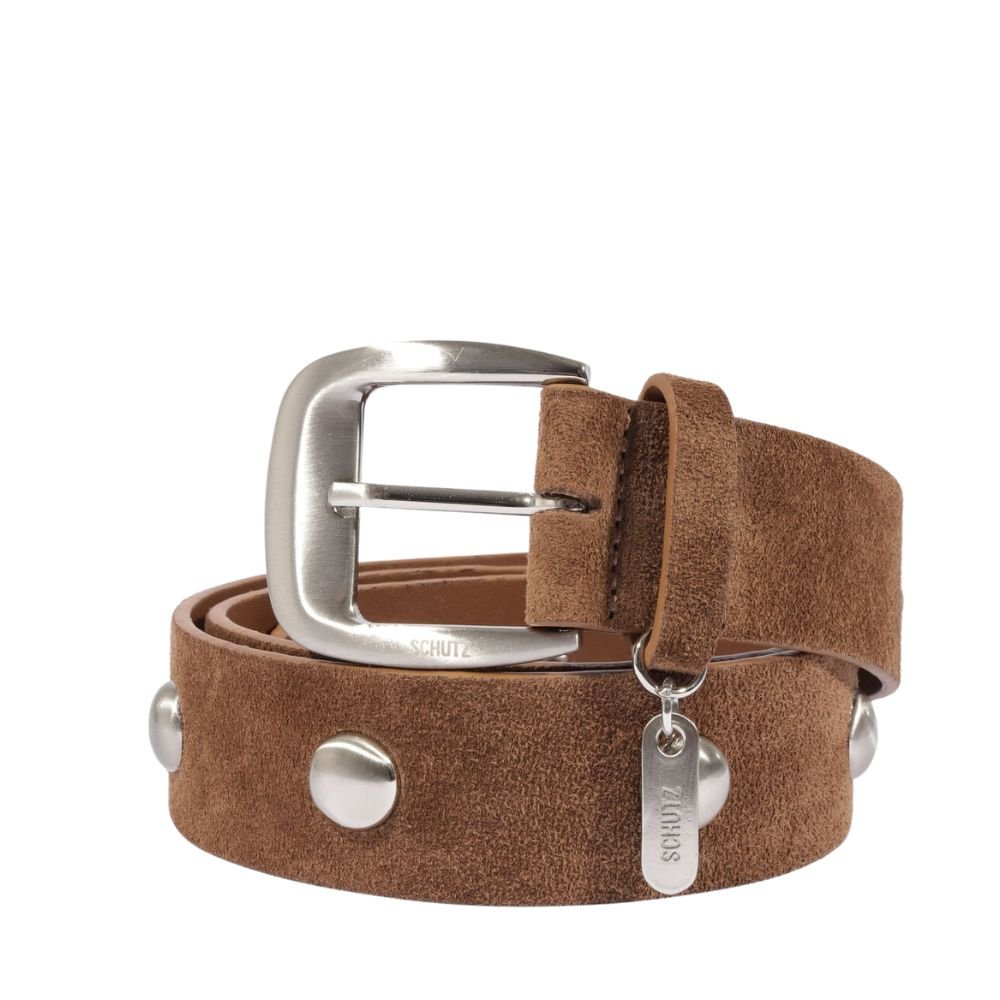 Cinto Schutz Com Detalhe Marrom
