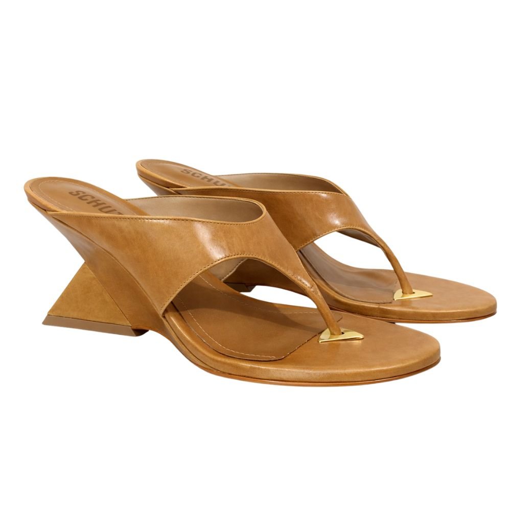 Tamanco Schutz Marrom Marrom 2