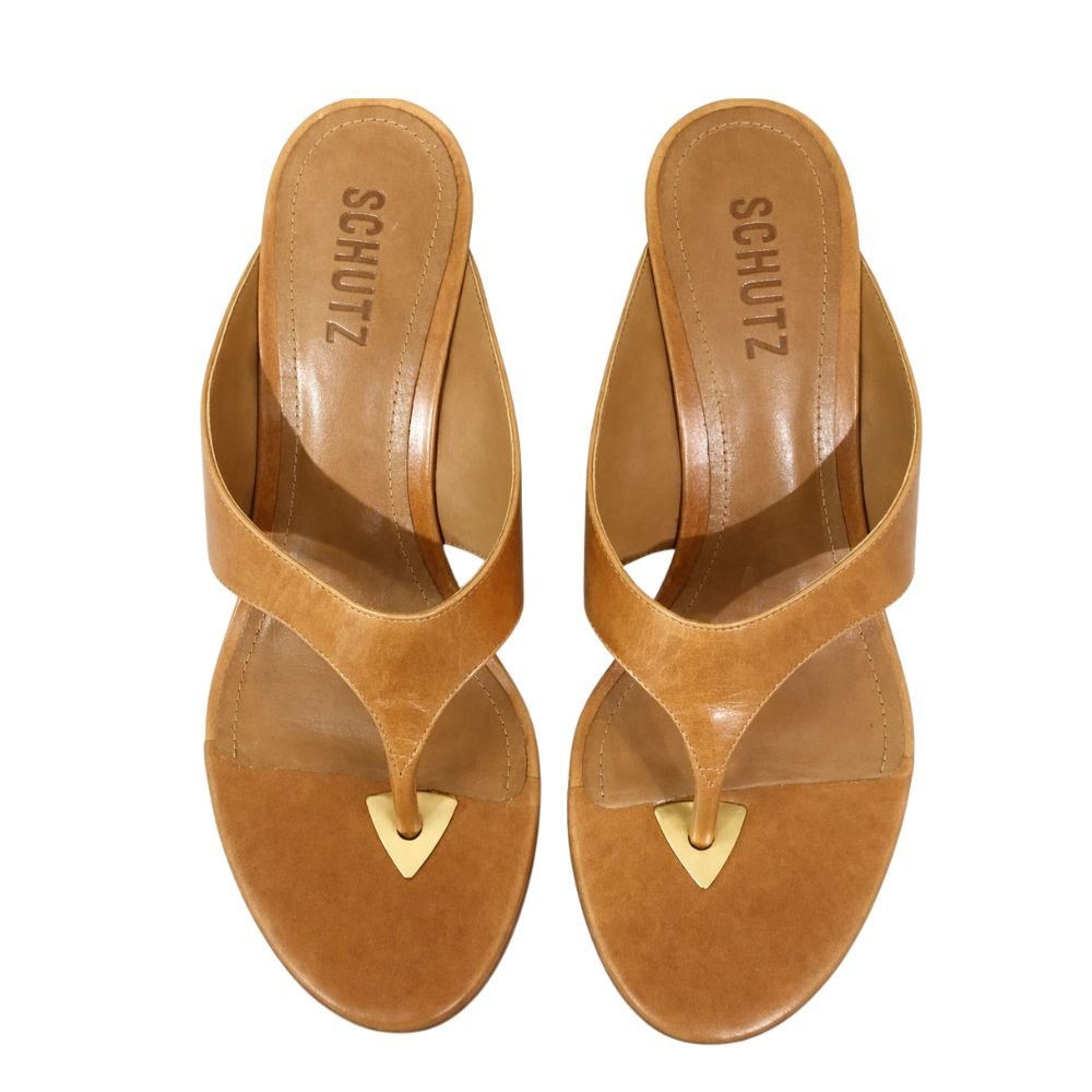 Tamanco Schutz Marrom Marrom 3