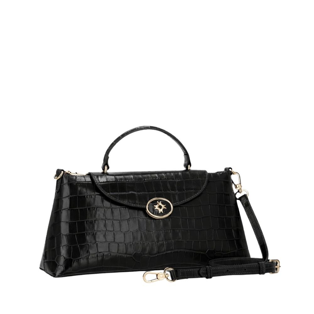 Bolsa Luz Da Lua Média  Preto