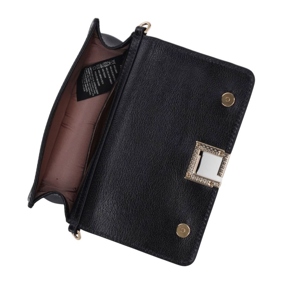 Bolsa Luz Da Lua Pequena Preto Preto 2