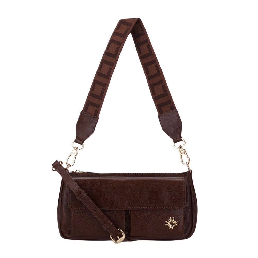 Bolsa Tiracolo Luz Da Lua Marrom