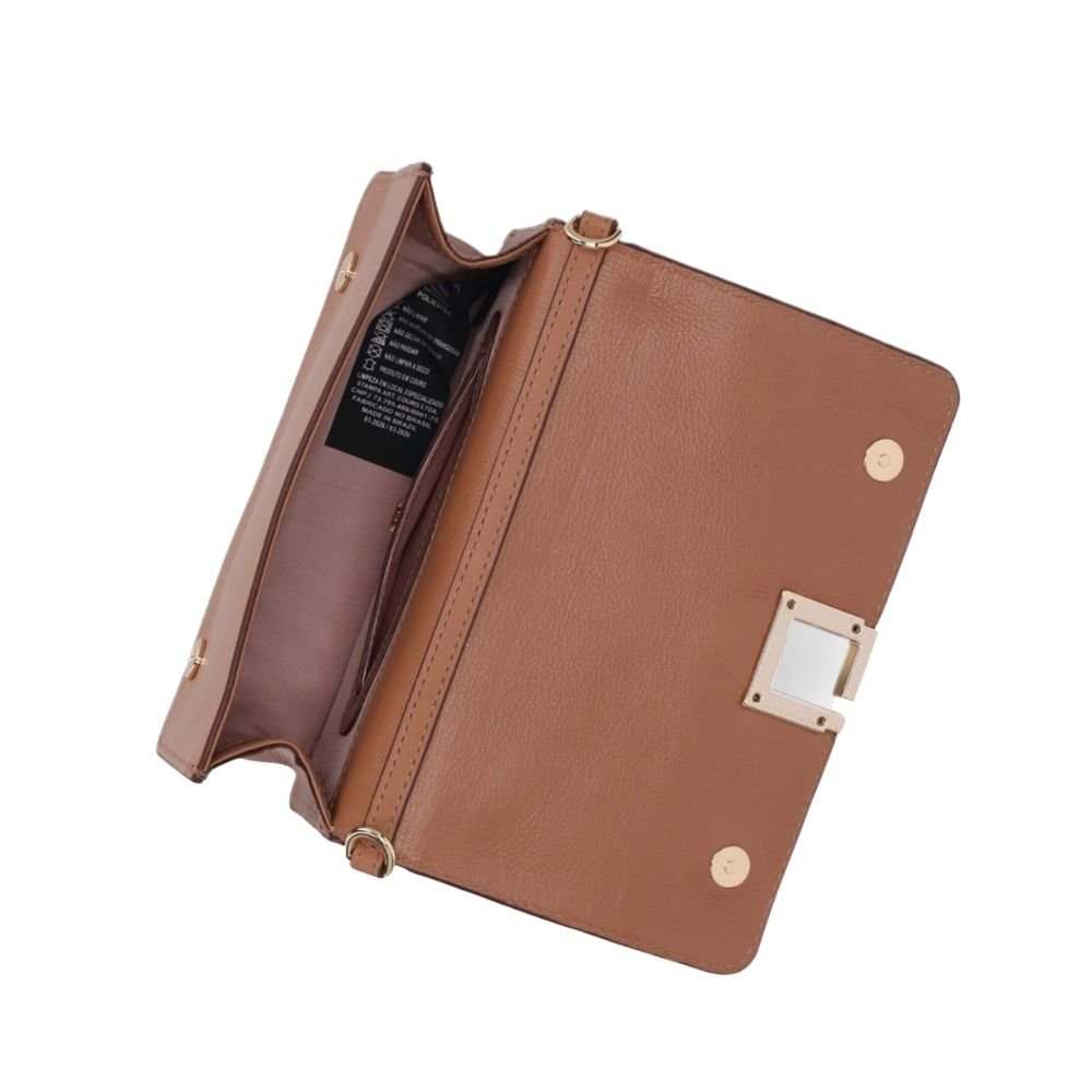 Bolsa Tiracolo Luz Da Lua  Marrom Marrom 2