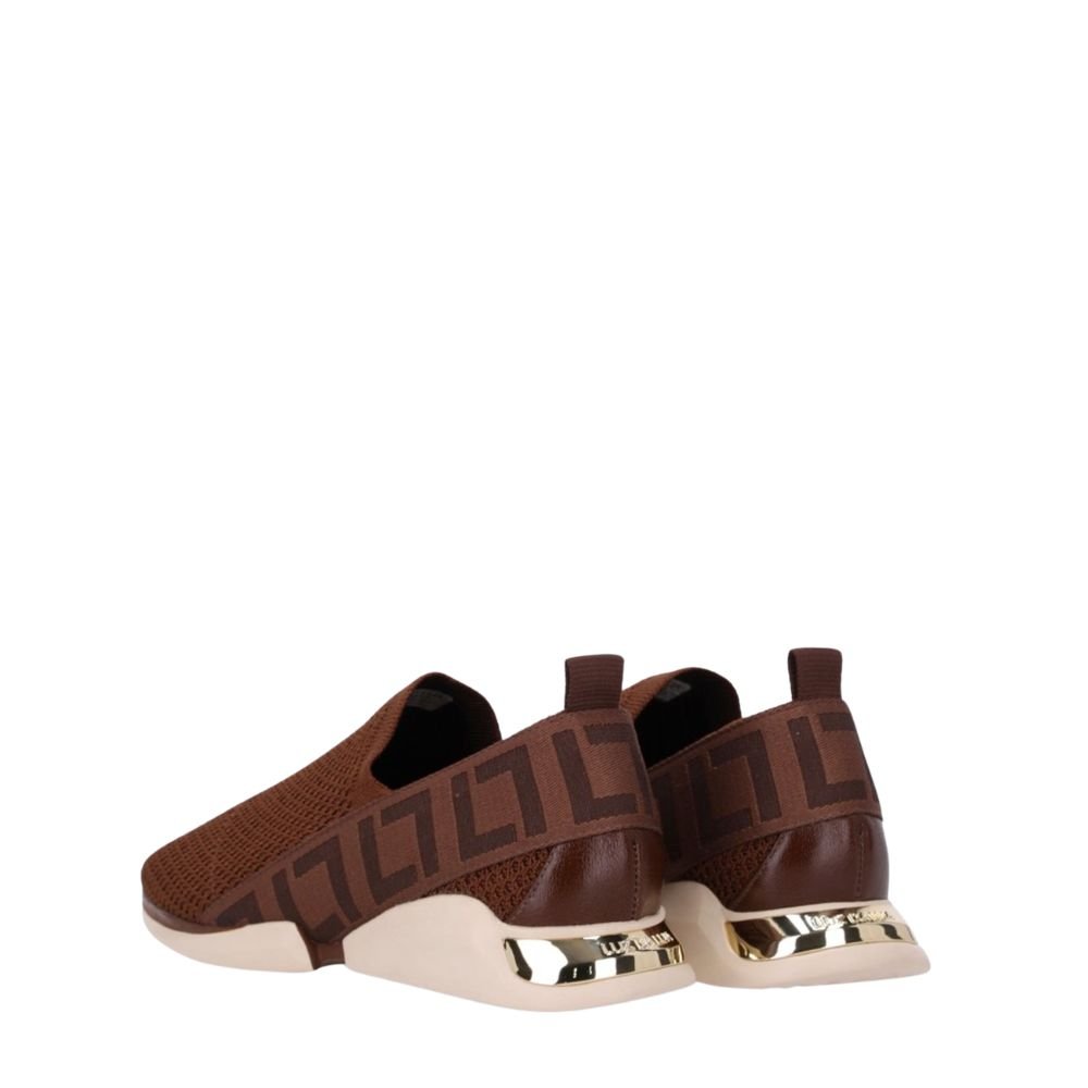 Tênis Luz Da Lua Space Knit Marrom Marrom 4