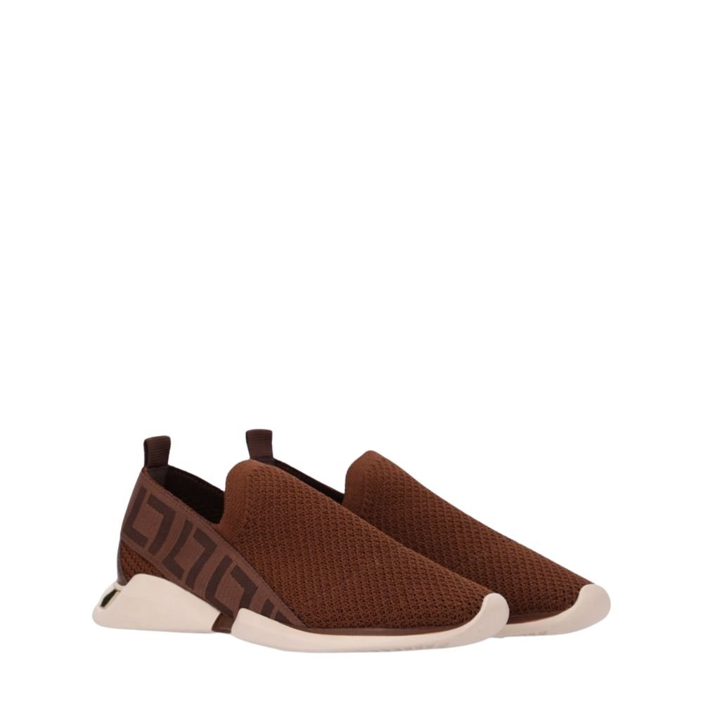 Tênis Luz Da Lua Space Knit Marrom Marrom 3