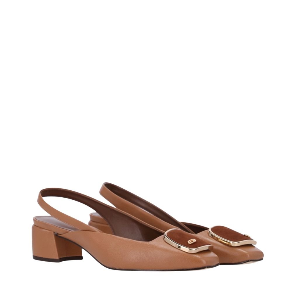 Slingback Luz Da Lua Atacama Marrom Marrom 3