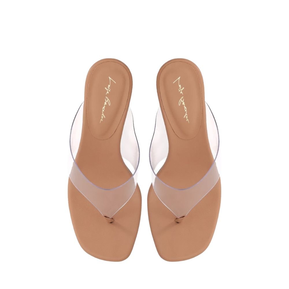 Tamanco Luiza Barcelos Bege Bege 3