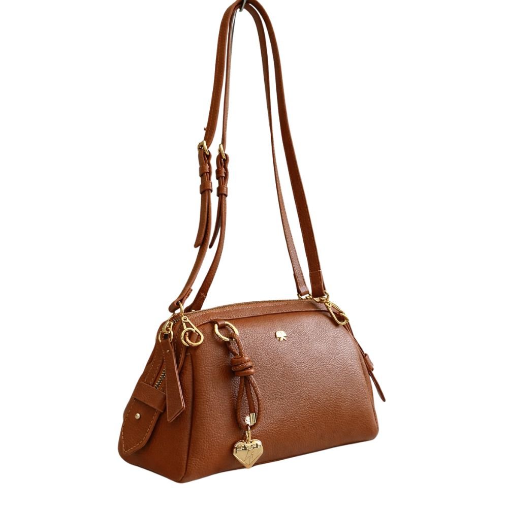 Bolsa Luiza Barcelos Marrom Marrom 2