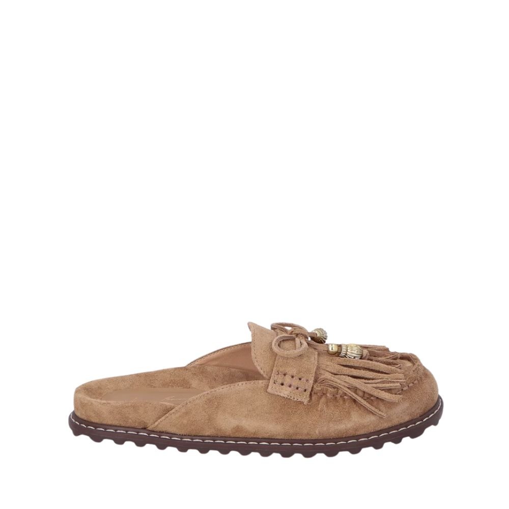 Mule Luiza Barcelos  Marrom