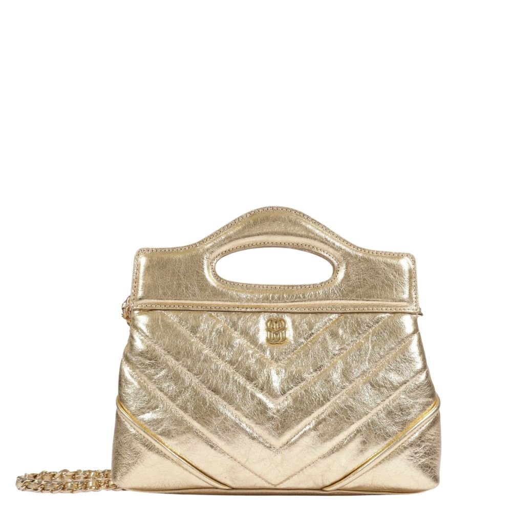 Bolsa Schutz Pequena  Dourado