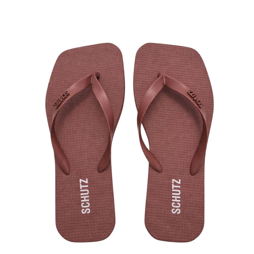 Chinelo Schutz  Marrom