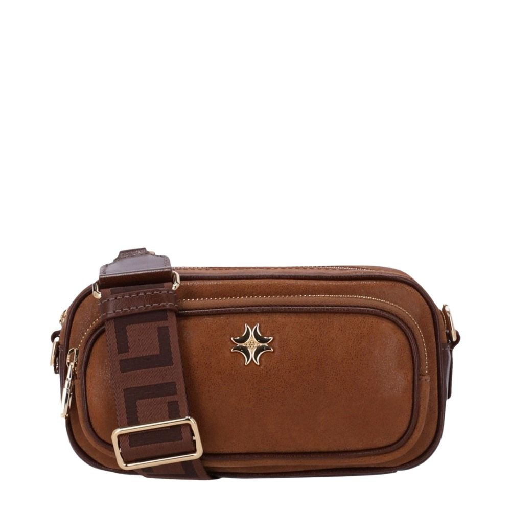 Bolsa Luz Da Lua Tiracolo Marrom