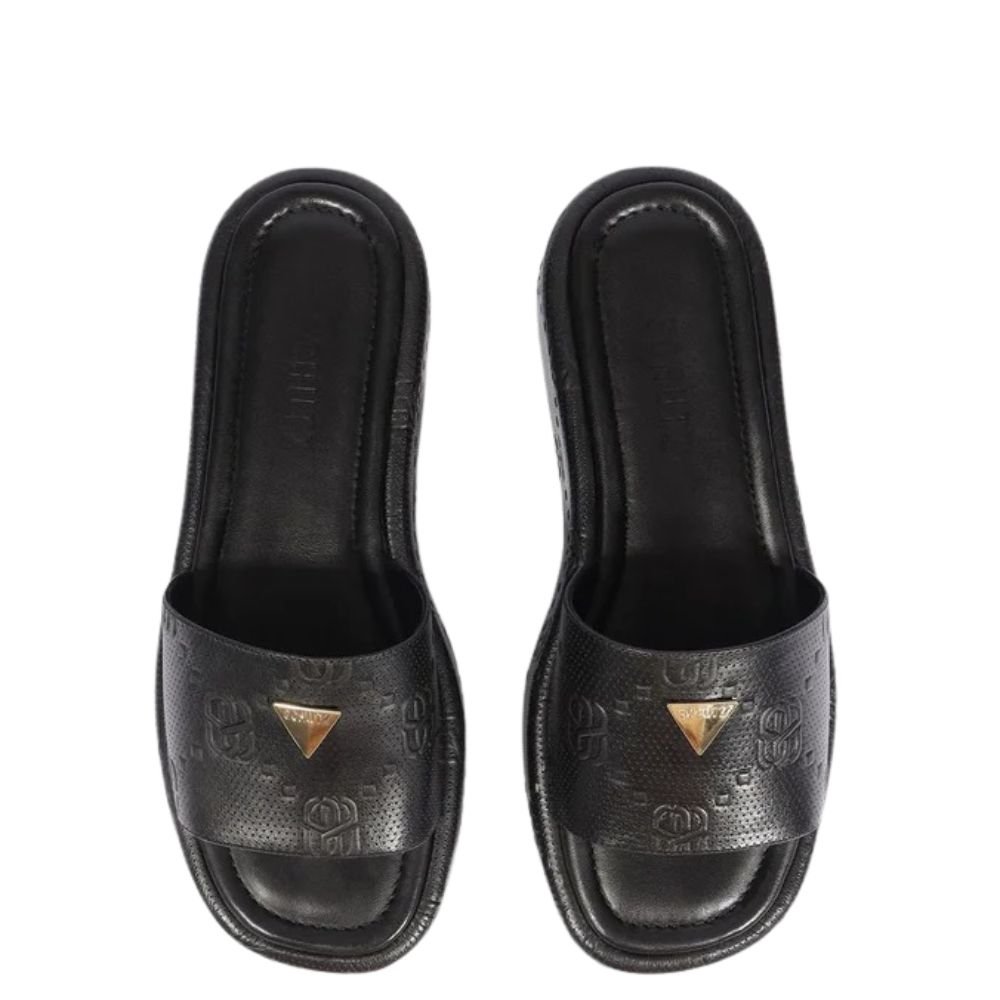 Tamanco Schutz Viena Plataforma  Preto Preto 3