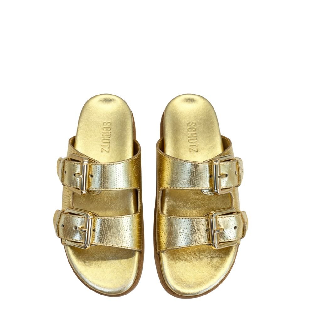 Papete Schutz Com Fivela Dourado Dourado 3