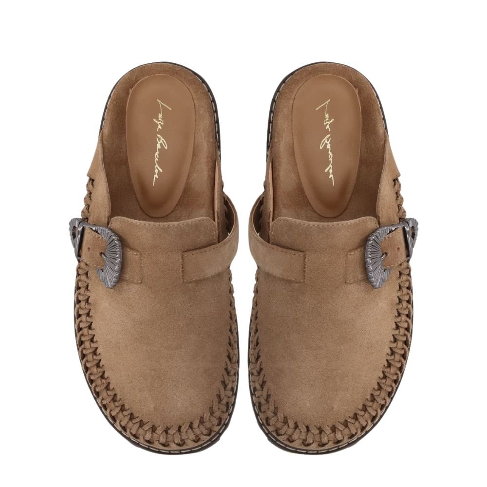 Mule Luiza Barcelos Sabot Marrom Marrom 3