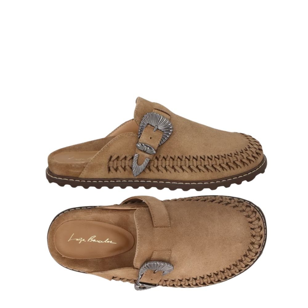 Mule Luiza Barcelos Sabot Marrom Marrom 4