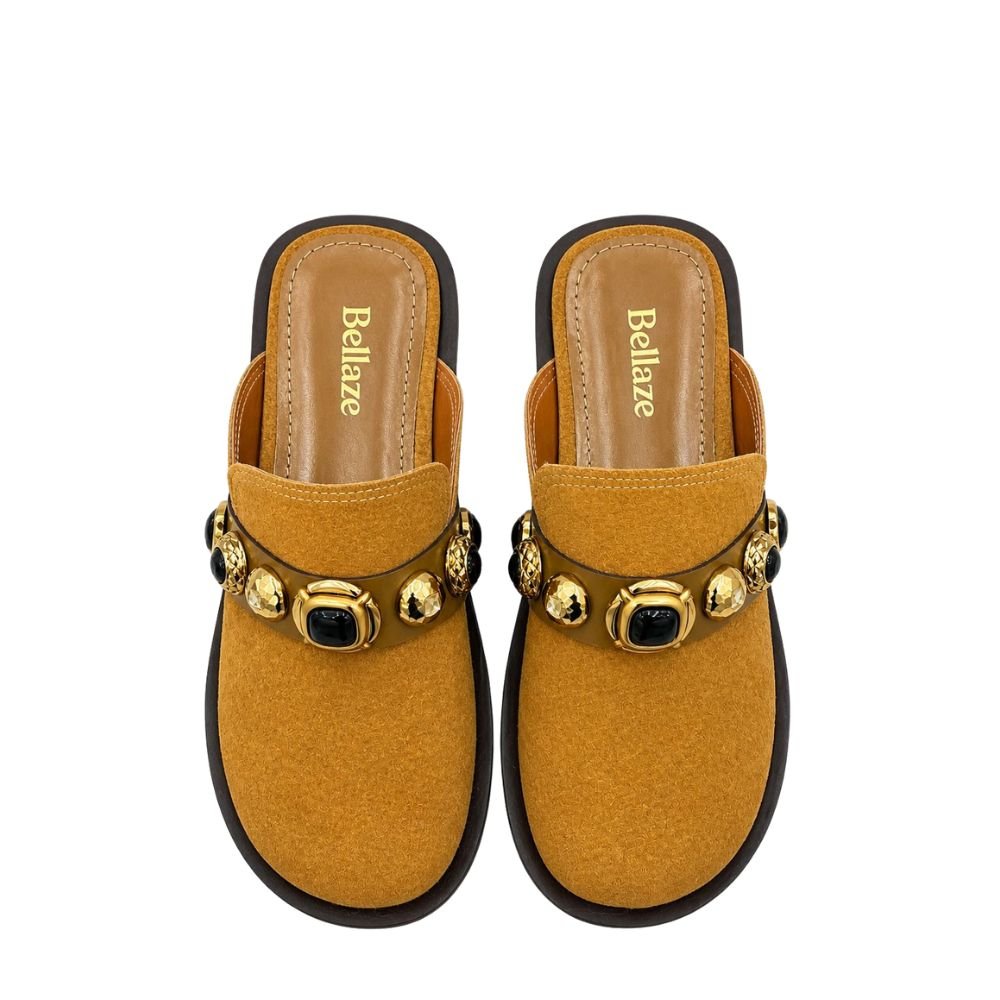 Mule Bellaze Marrom Marrom 2
