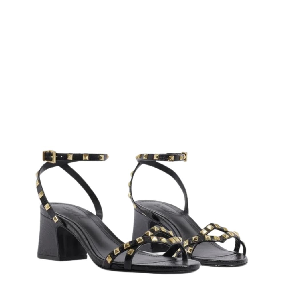 Sandália Schutz Studs Preto Preto 2