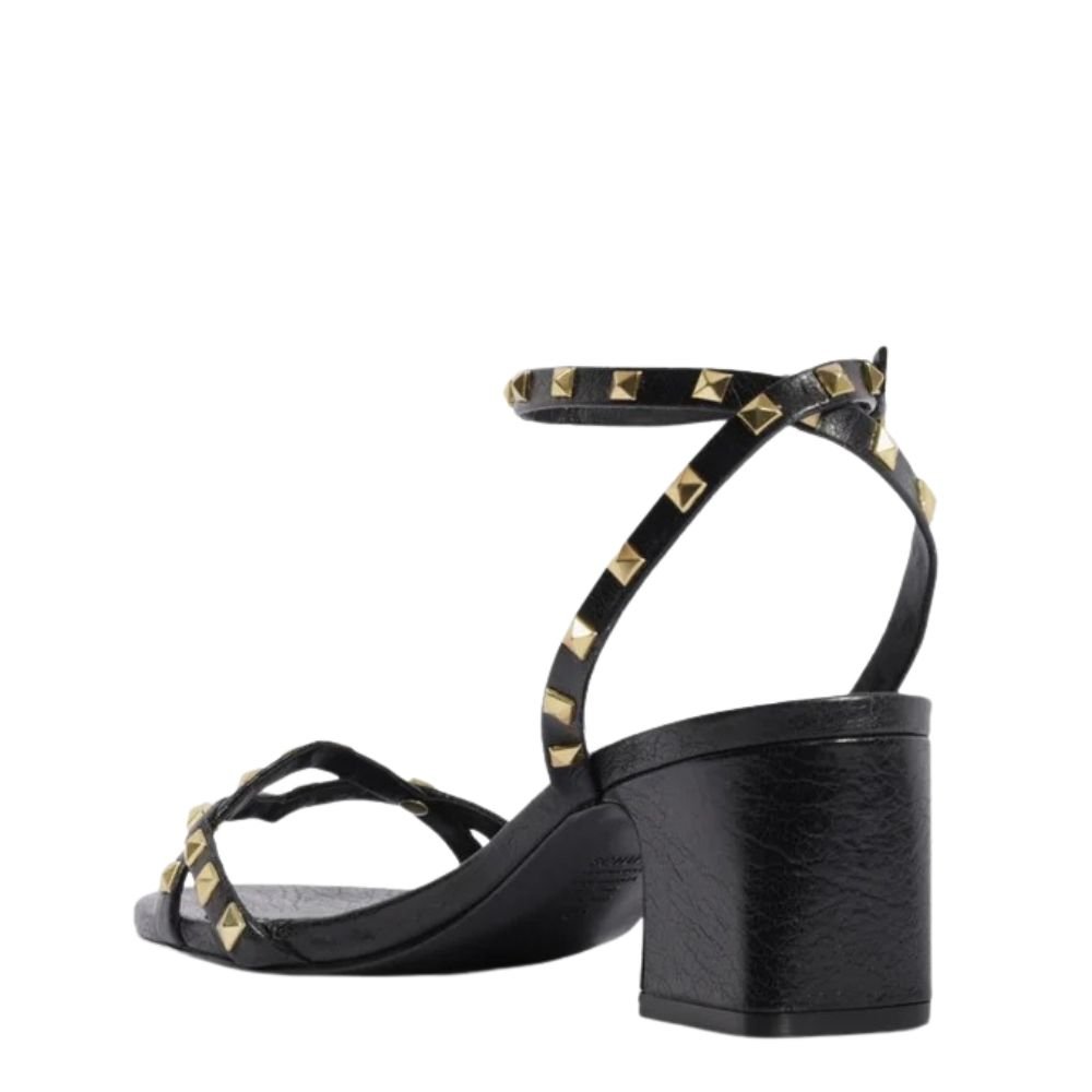Sandália Schutz Studs Preto Preto 4